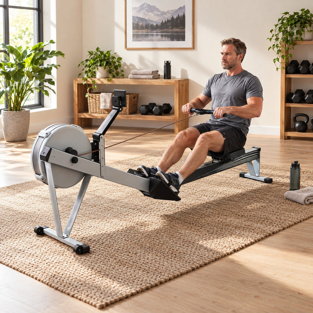 Airfind 54 Pack EVA Foam Floor Tiles with Non-Slip Borders for Home Gym, EVA Foam Frame, 107 x 72 x 0.4 Footprint, Black