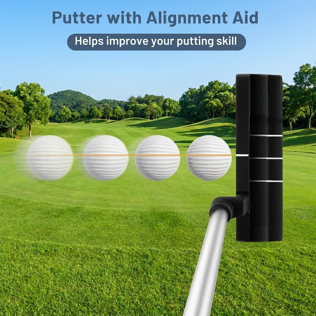 Airfind 11-Piece Mens Complete Golf Set with Driver, Fairway, Hybrid, Irons, Putter and Bag, Yellow