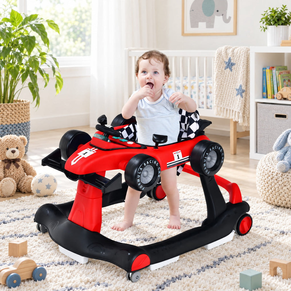 Airfind 4-in-1 Foldable Activity Push Walker with Adjustable Height, 25 lbs Capacity, PP polyester sponge Frame, 29 x 24 x 20/21/22 Footprint