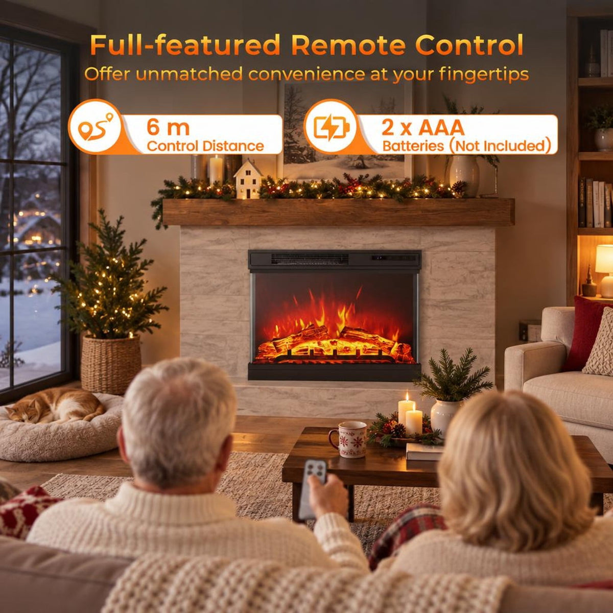 Airfind 24 Inches 3, 24in x 7.9in x 18.25inLength of Footprint, BlackMaterial Metal Tempered GlassOverall