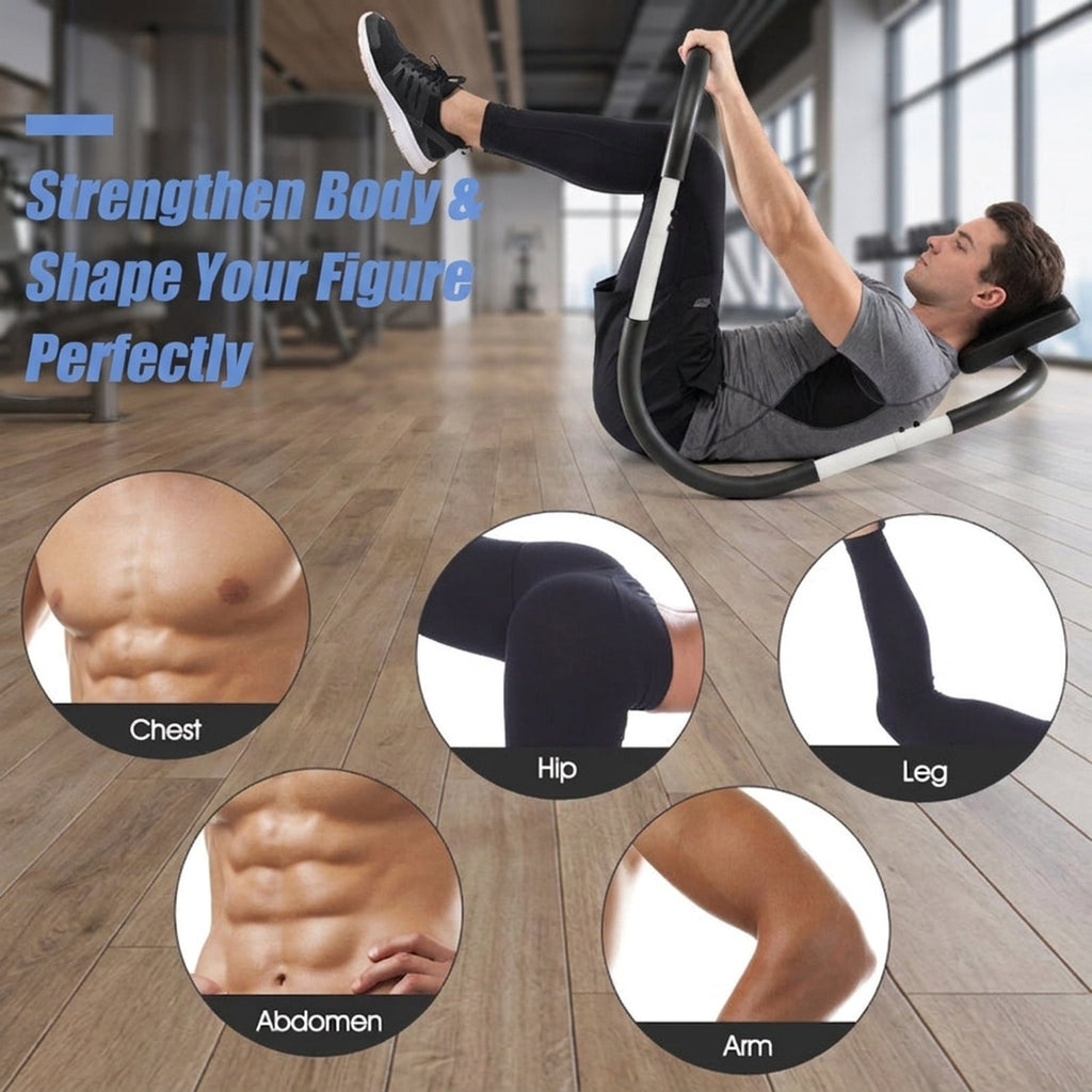 Airfind Adjustable FID Weight Bench for Home Gym with Preacher Curl Pad and Leg Hold Down and Weight Plate Storage and Quick Assembly for Strength Training, White