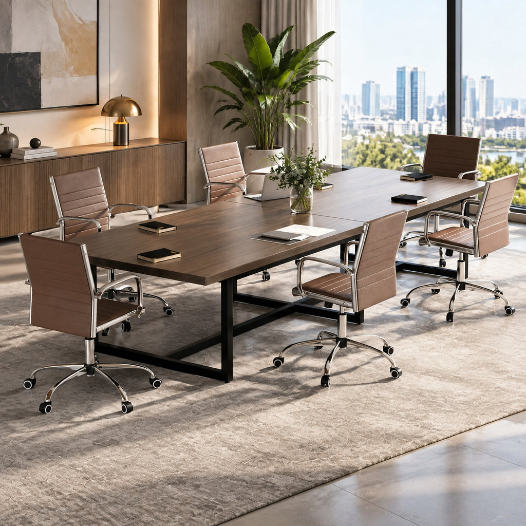 Airfind Office Chair Height Adjustable Conference Room Chair with Rock