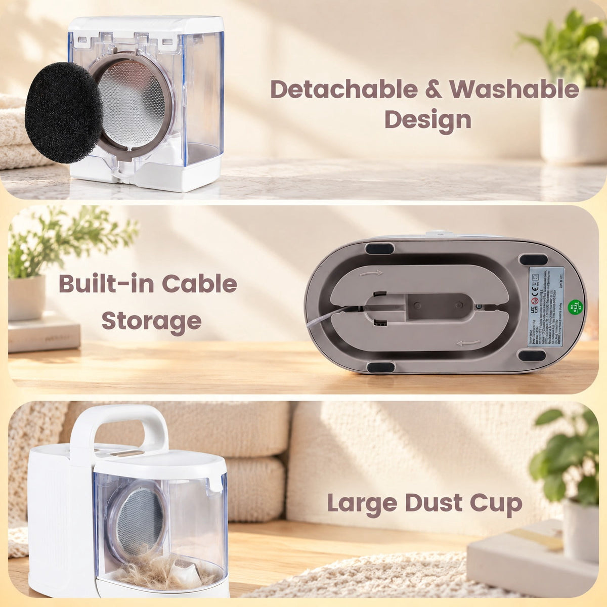 Airfind 9-in-1 Dog Grooming Vacuum Kit for Shedding with 3 Suction Modes and Clippers for Dogs and Cats Home Cleaning, WhiteMaterial ABS PPOverall