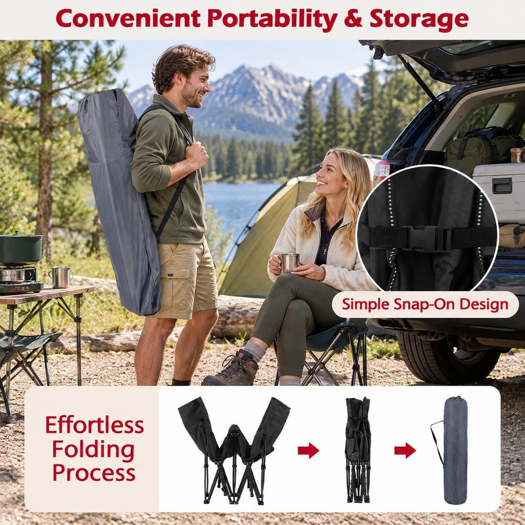 Airfind Camping Cot for Adults with Soft Padded Mat and Carrying Bag, 330 lbs Capacity, 600D Oxford Fabric Metal Crystal Velvet PP Cotton Frame